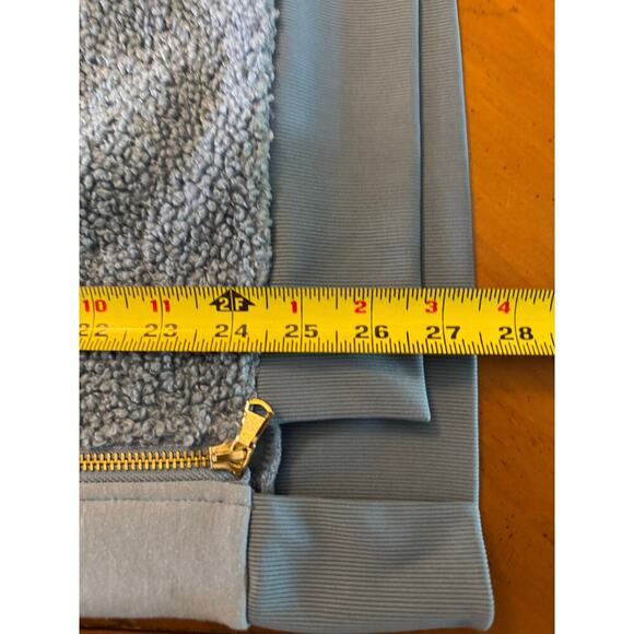 Varley Oakden Pullover Sweatshirt Oversized Fleece Sherpa Teddy Blue Size Small - Picture 14 of 14